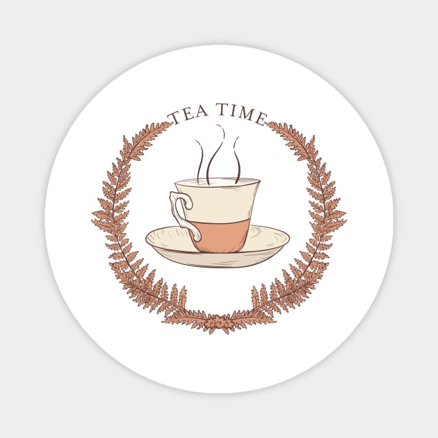 Tea Time Magnet by SWON Design